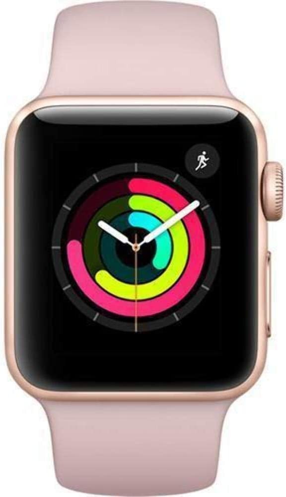Apple Watch 3 GPS 38mm Gold Alu Case with Pink Sand Band Gold – Scratch & Dent