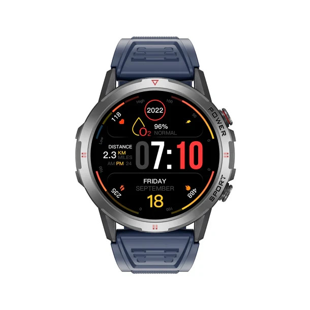 Weofly Explorer Navy 1.43″ AMOLED Display Bluetooth Call Waterproof Sport Watch