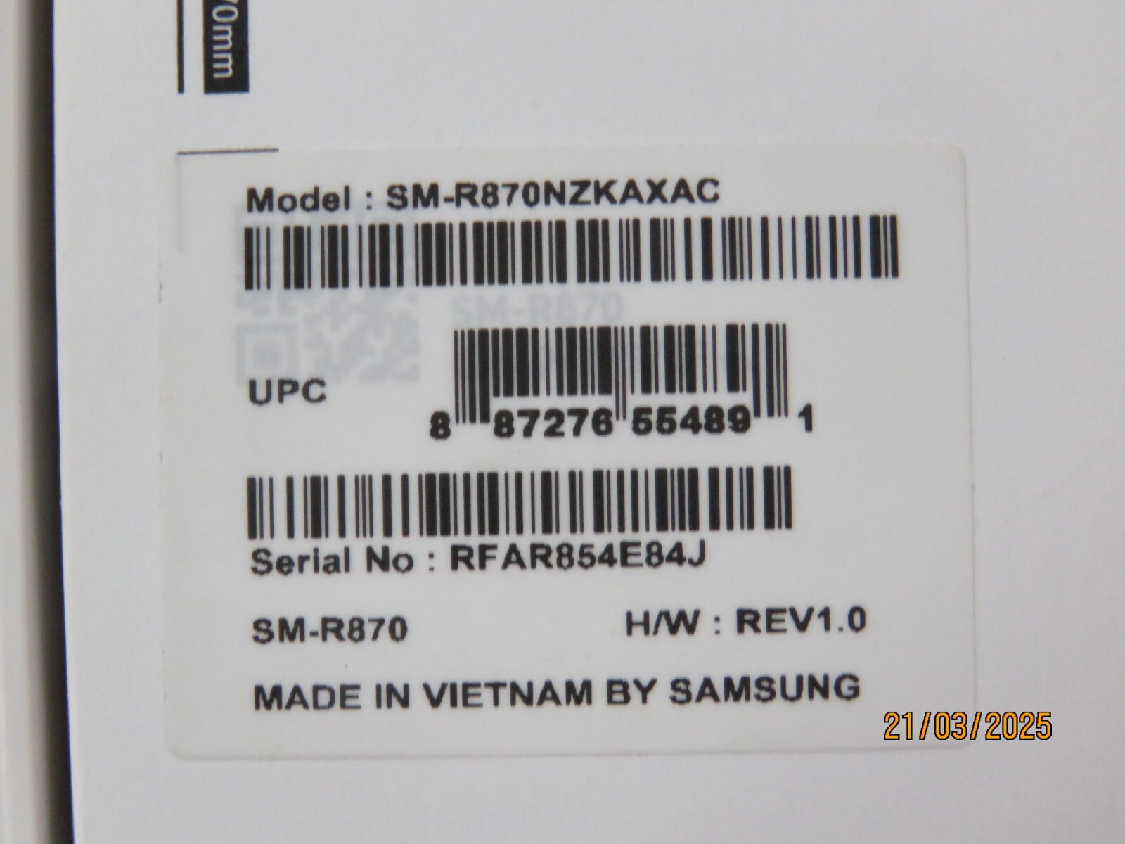 Samsung Galaxy Watch 5 44mm Graphite Aluminum Smartwatch (WITH ISSUE) [DD231]