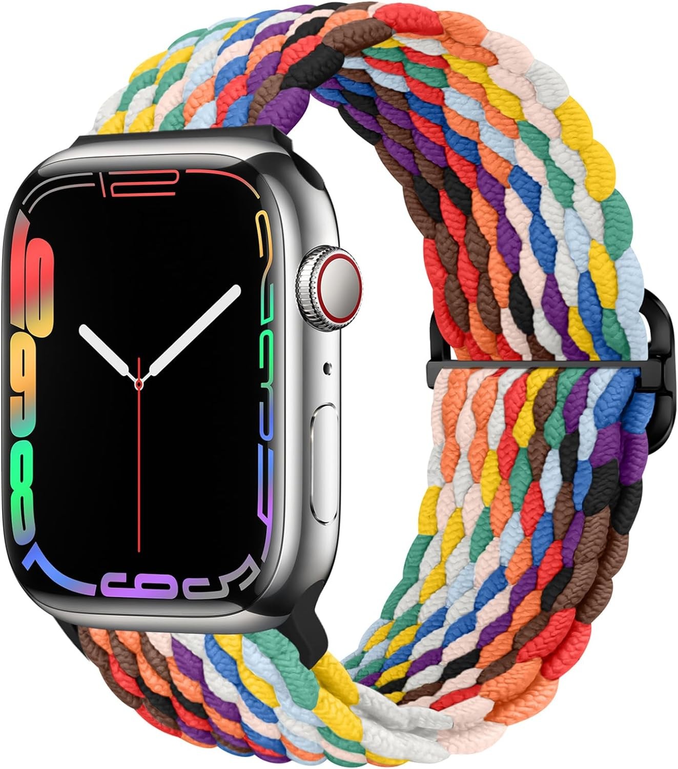 Stretchy Solo Loop Band for Apple Watch Series 11 10 9 8 7 6 5 4 49mm 46mm 45mm