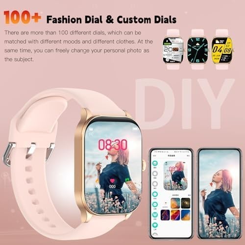 Reloj Inteligente de Mujer Hombre para Iphone Apple Samsung Android y Bluetooth