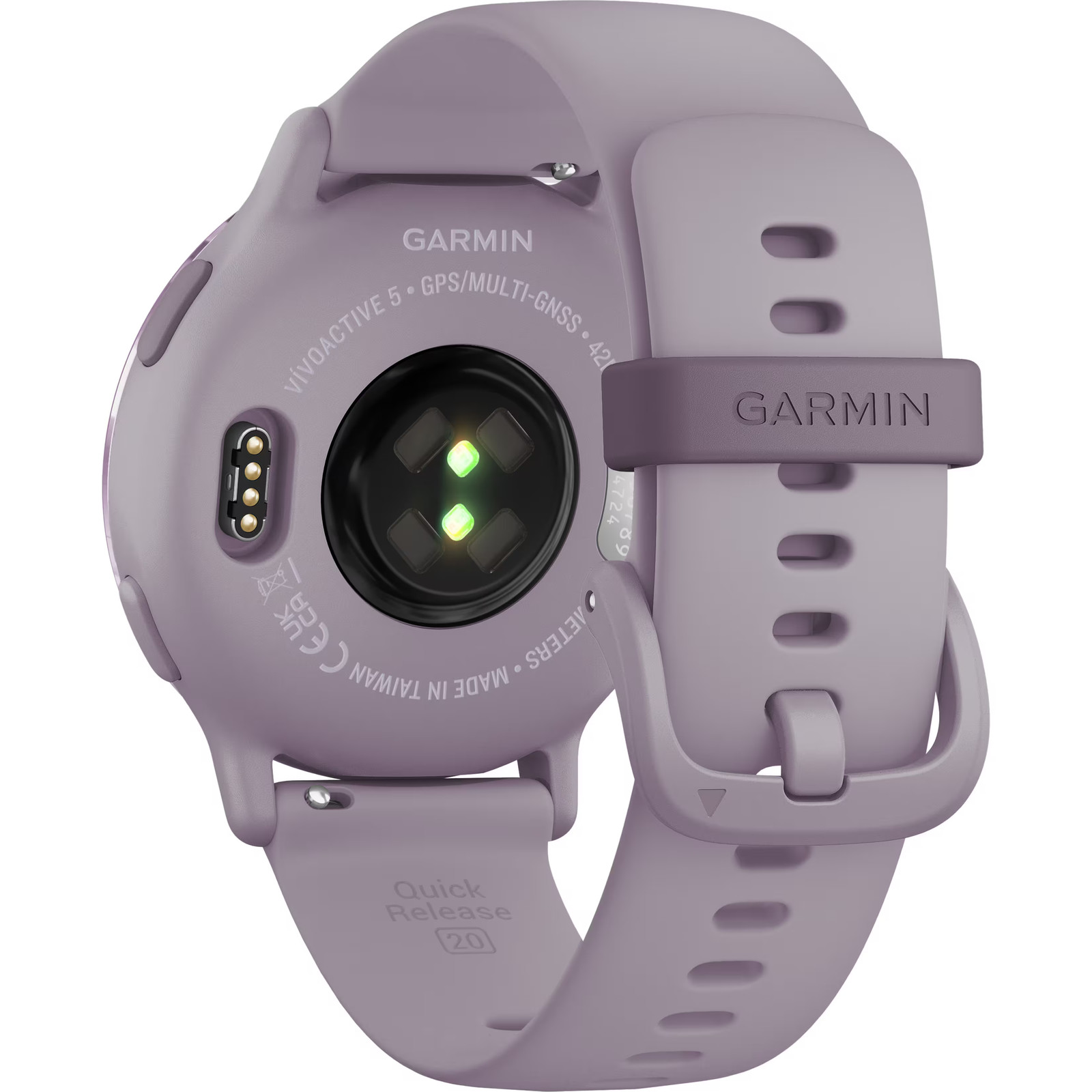 Garmin – vvoactive 5 GPS Smartwatch 42 mm Fiber-reinforced polymer – Metalli…