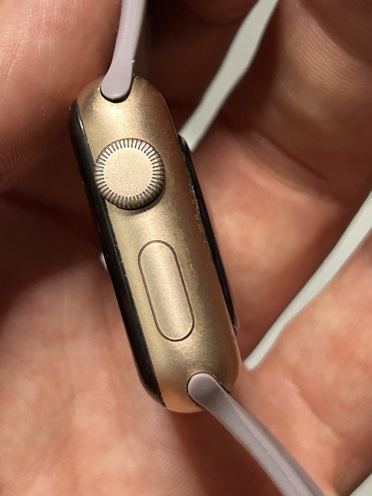APPLE Watch Series 3 GPS – 38MM Aluminum Case A1858 – Pink 4GB 78% Battery Max