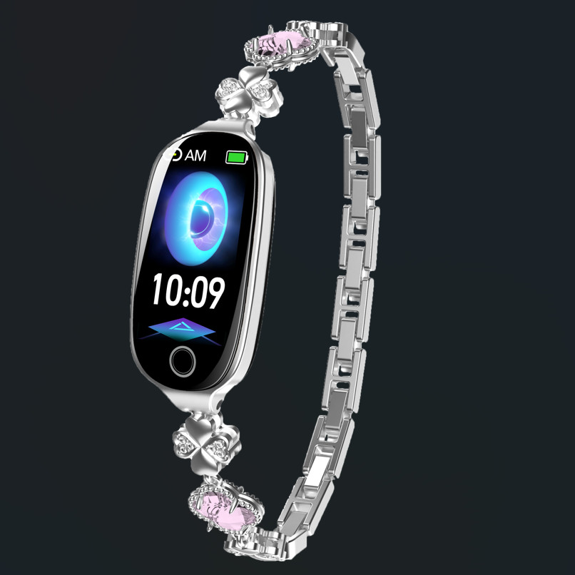 Female Health Smart Watch Fall Detection Blood Pressure Sports , HRV Report