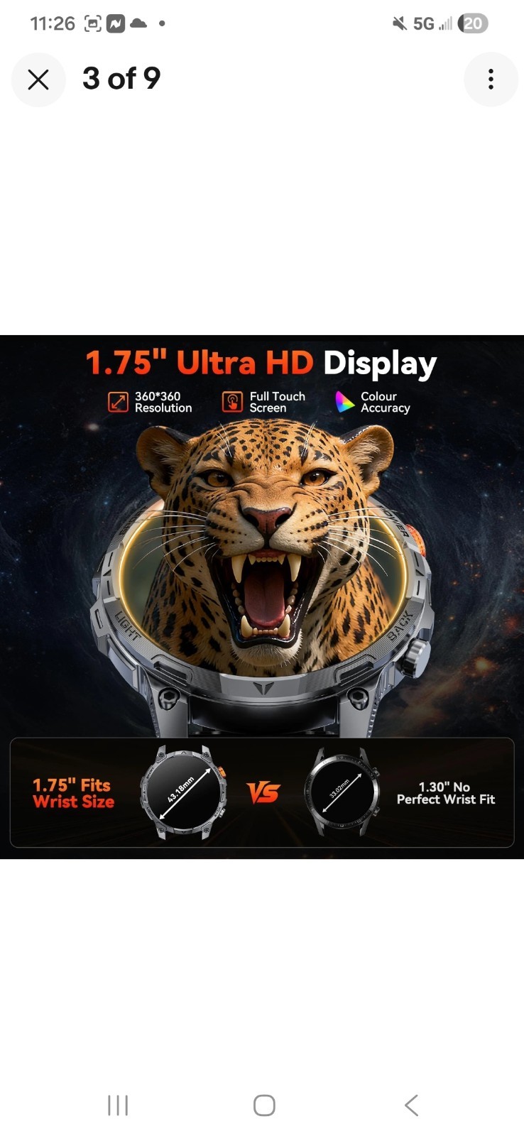 Smart Watch IW10 Digital Fitness Tracker Military New In Box Free Shipping