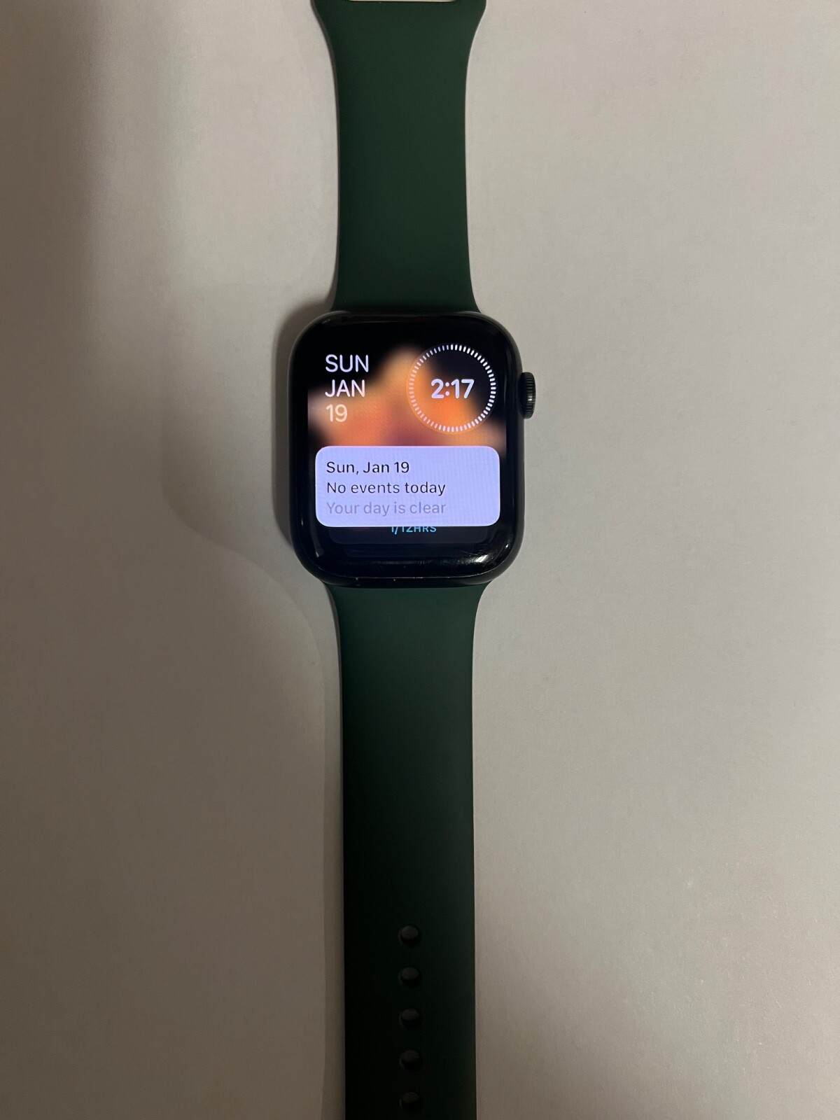 Apple Watch Series 7 45mm Green Aluminum Case with Sport Band – Great condition