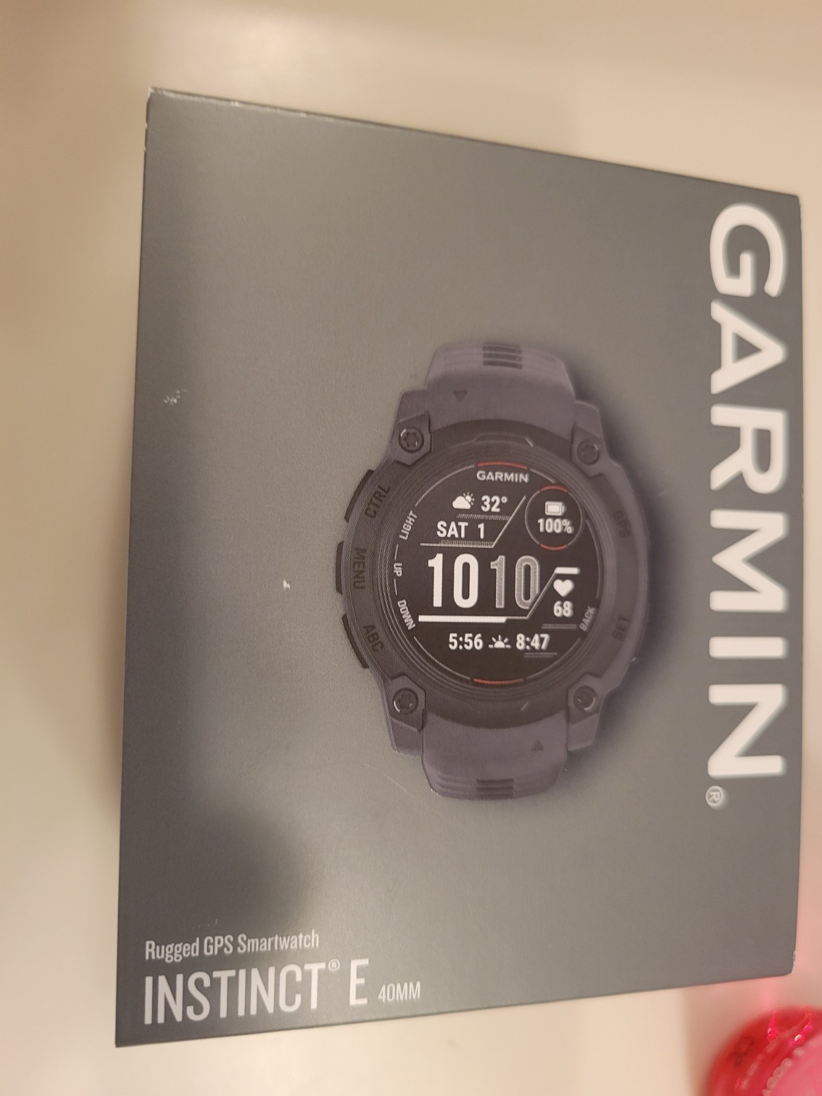 Garmin Instinct® E 40mm, Rugged Outdoor GPS Smartwatch, 24/7 Health Monitoring,