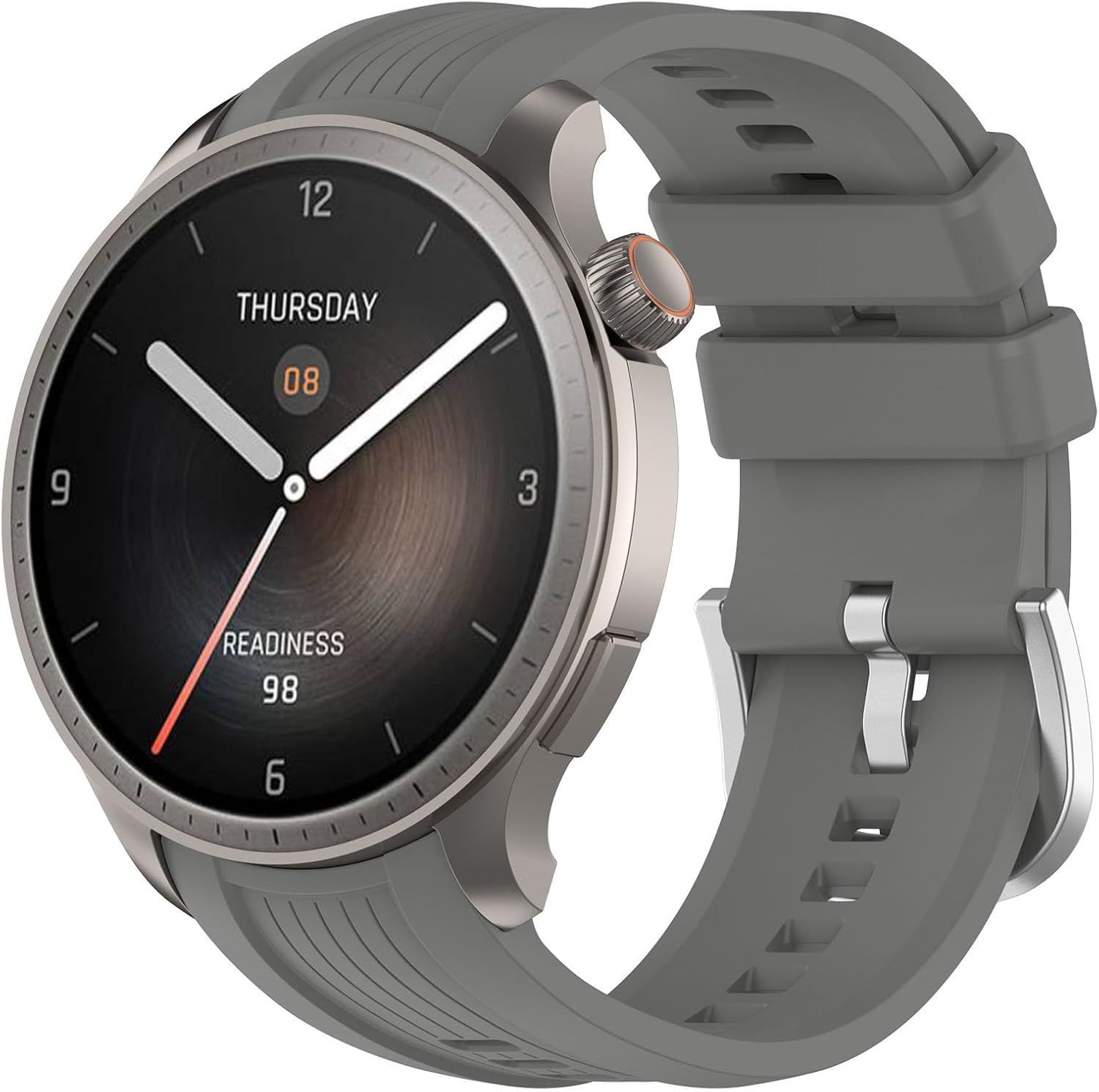4 Pack Soft Silicone Strap Compatible with Amazfit Balance 2 42mm