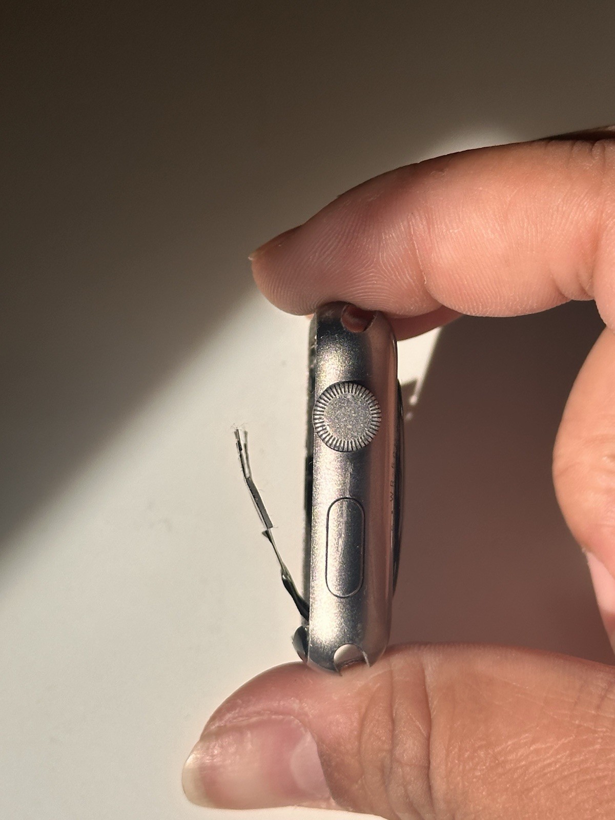 Apple Watch Series 3 42mm Aluminum Space Grey GPS A1859 FOR Parts Not Working