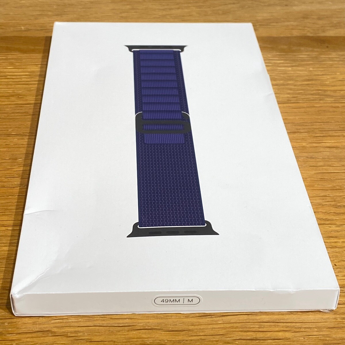 🟢 Apple Navy Alpine Loop Smart Watch 49mm Black Titanium Finish M 100% Original