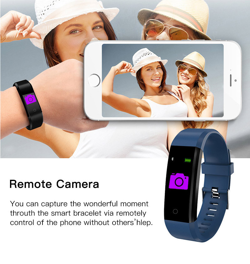 USA Sports Fitness Tracker Watch Heart Rate Blood Pleasure Activity Monitor Lot