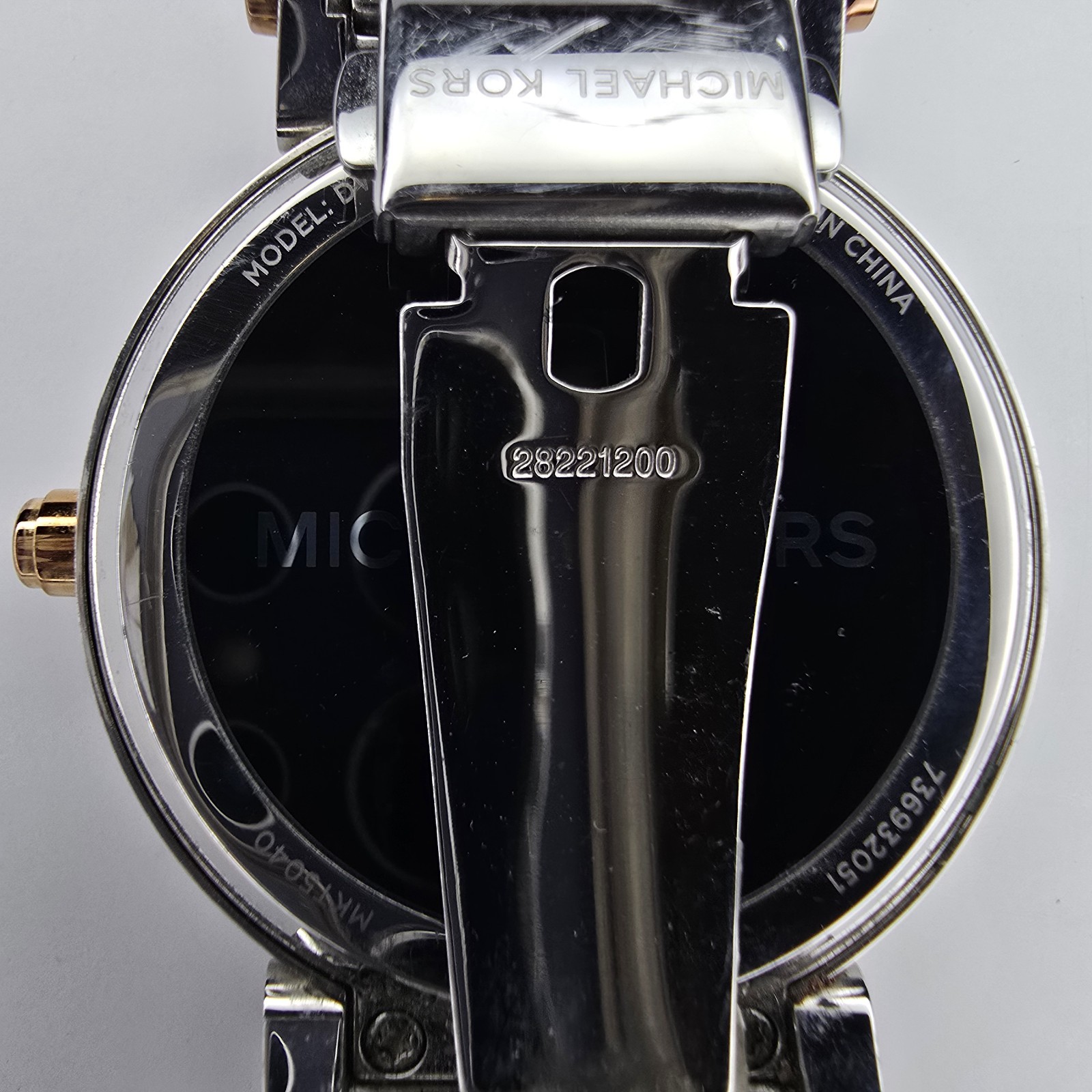 Michael Kors Access Sofie Pav Two-Tone Smartwatch Silver MKT5040 BATTERY ISSUE