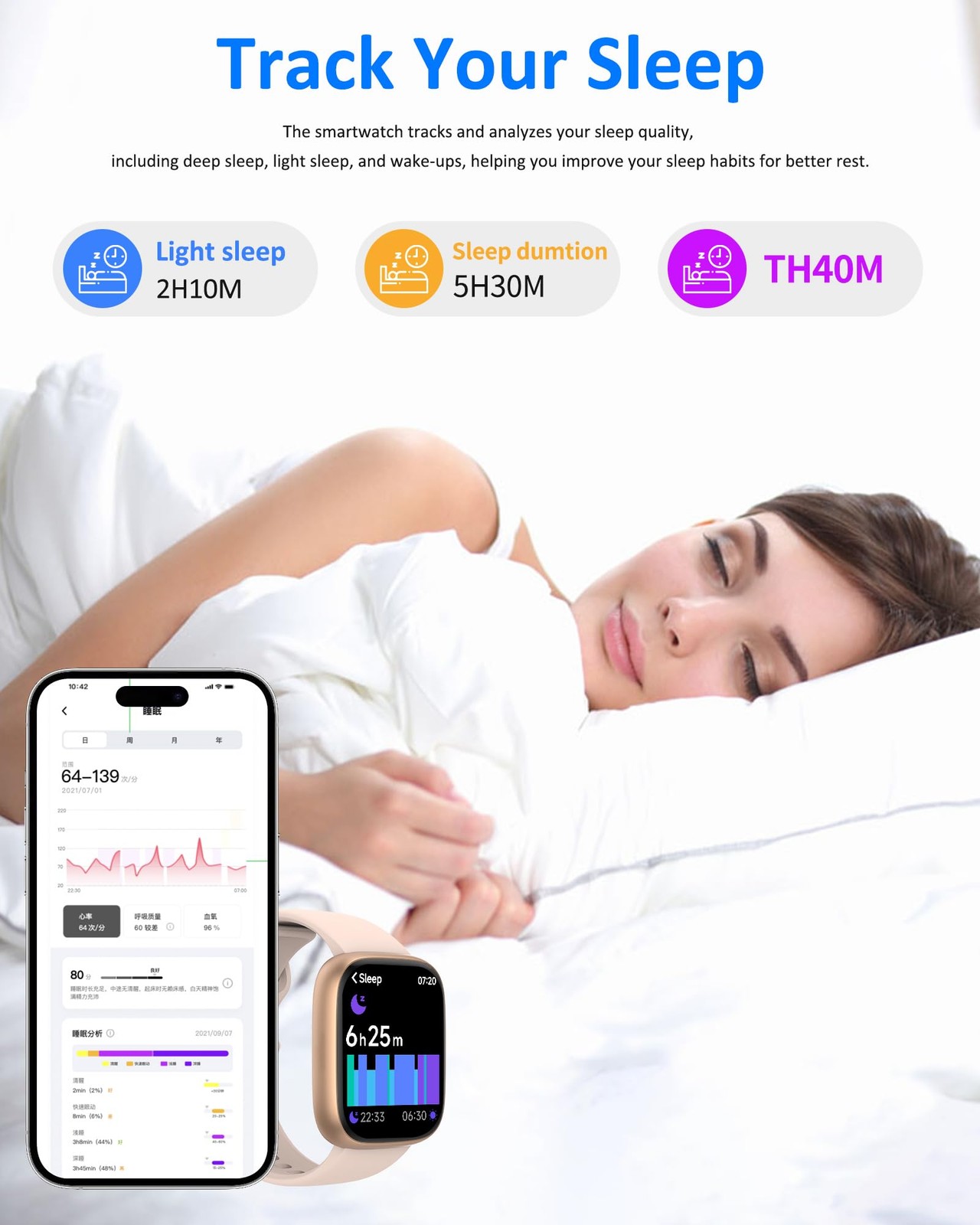 Men Women (Alexa Built-in), 1.83″ HD Fitness Tracker, Bluetooth 5.3 , Heart R…