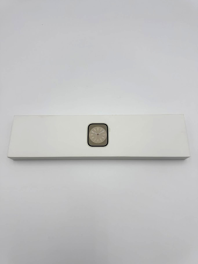 NEW SEALED – Apple Watch Series 8 41mm Starlight Case (GPS) – NO BAND