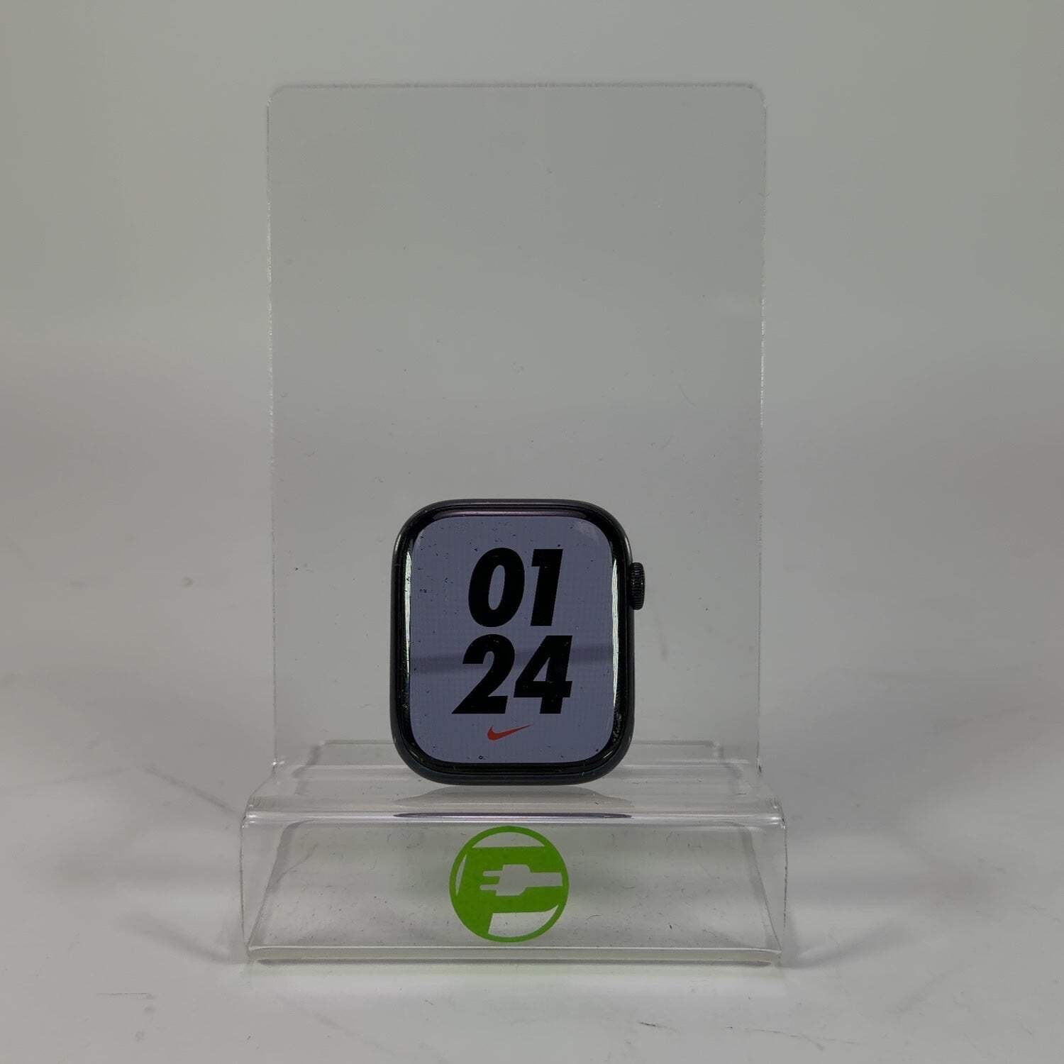 Apple Watch Nike Series 7 45mm Cellular Midnight Aluminum Smartwatch Face Only