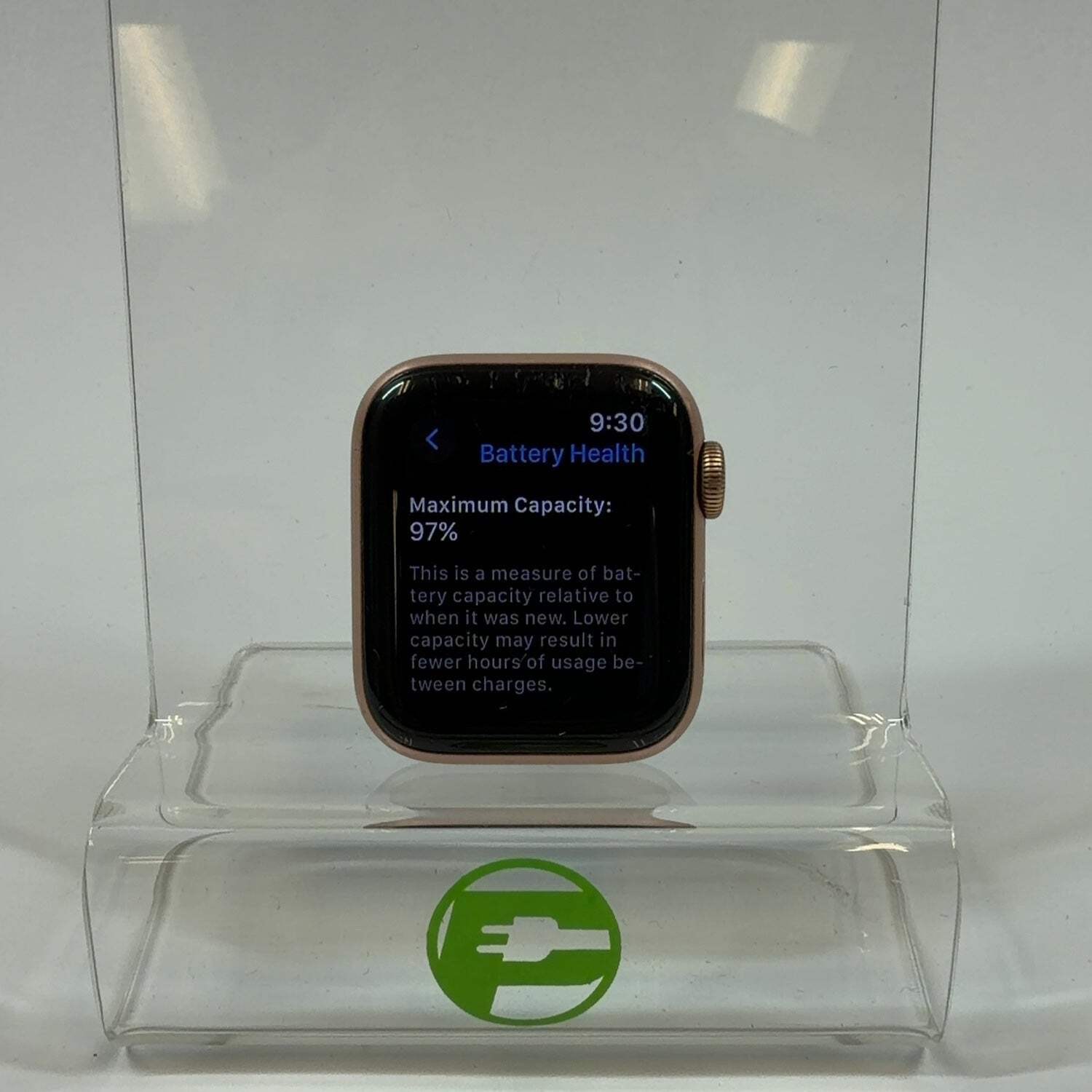 GPS Only Apple Watch SE 1st Gen 40MM Gold Aluminum MKQ03LL/A Face Only