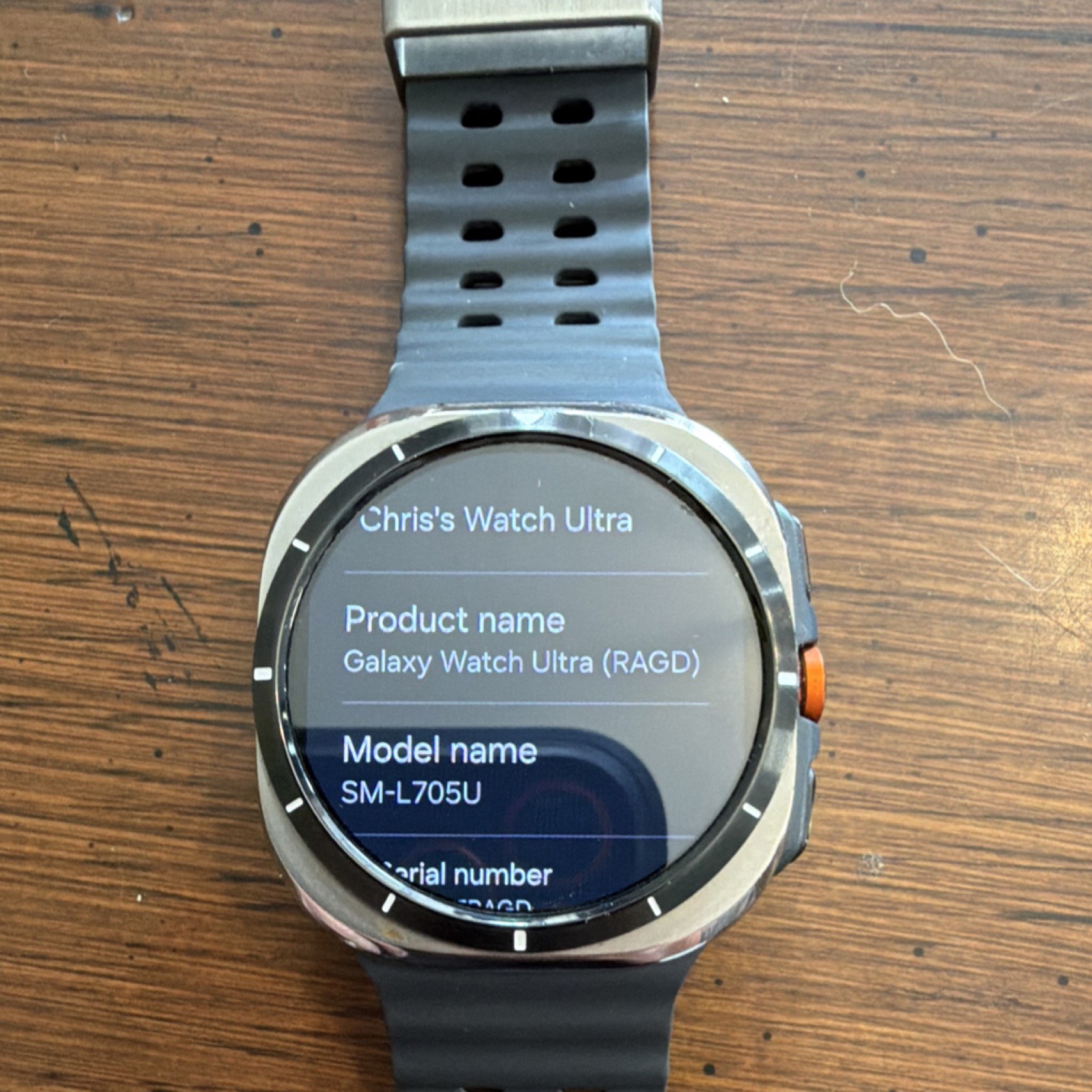 Samsung Galaxy Watch Ultra SM-L705U Titanium 47mm LTE Gray Fitness Sleep GPS