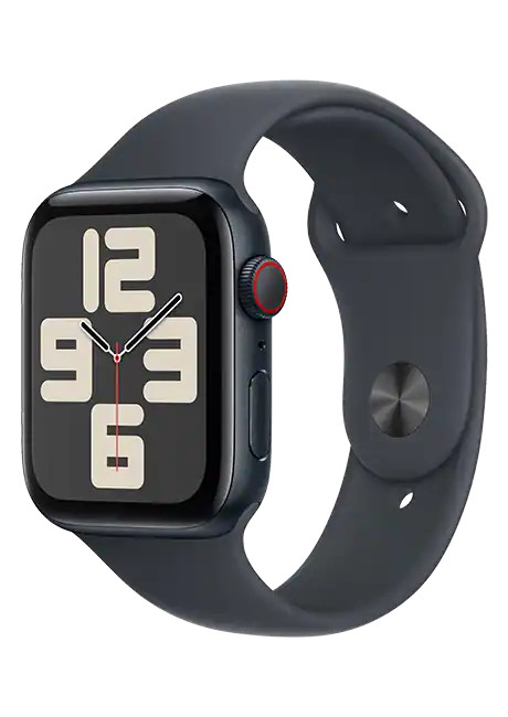 Apple Watch SE (GPS 44mm) Space Gray Aluminum/Midnight Band – MKRR3LL/A