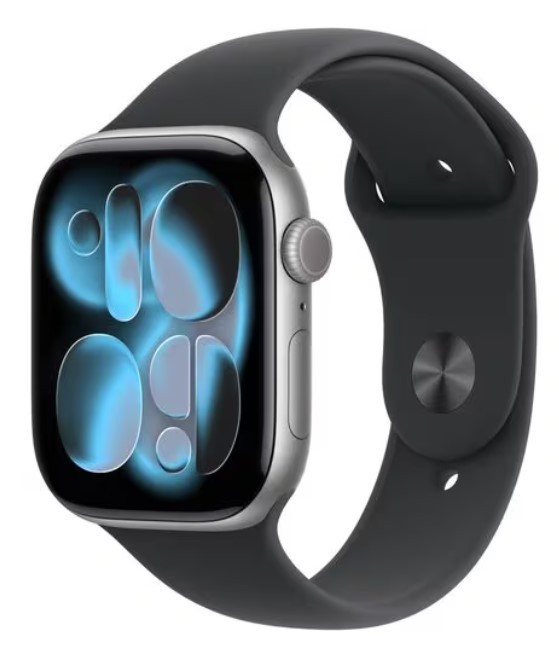 BNIB Apple Watch S11 Space Grey case / 46mm Black SB M/L GPS Only (3P317PA/A)