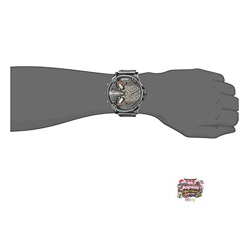 Diesel Diesel Mr. Daddy Chrono Quartz Men’s Watch DZ7315 Gun Meta