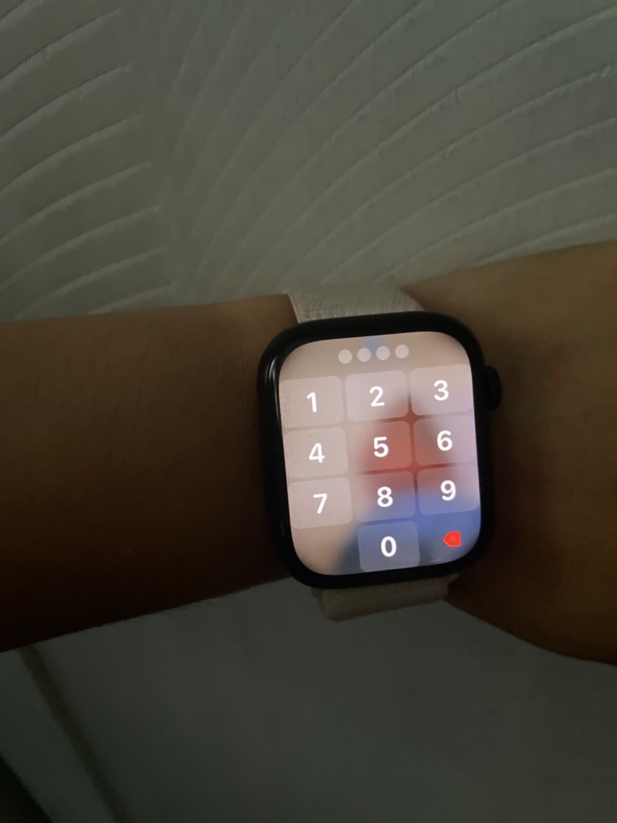 Apple Watch Series 6 44mm Blue Aluminum Case with Black Sport Band (A2292)