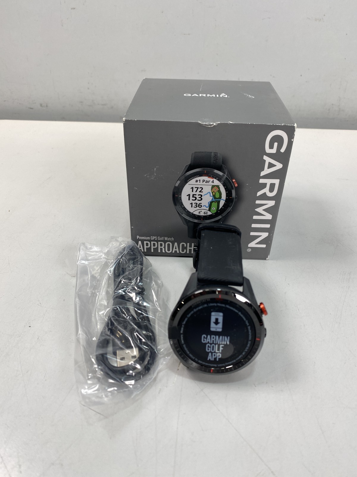 Garmin Approach S62 Premium Golf GPS 47mm Smartwatch 010-02200-00 – Black