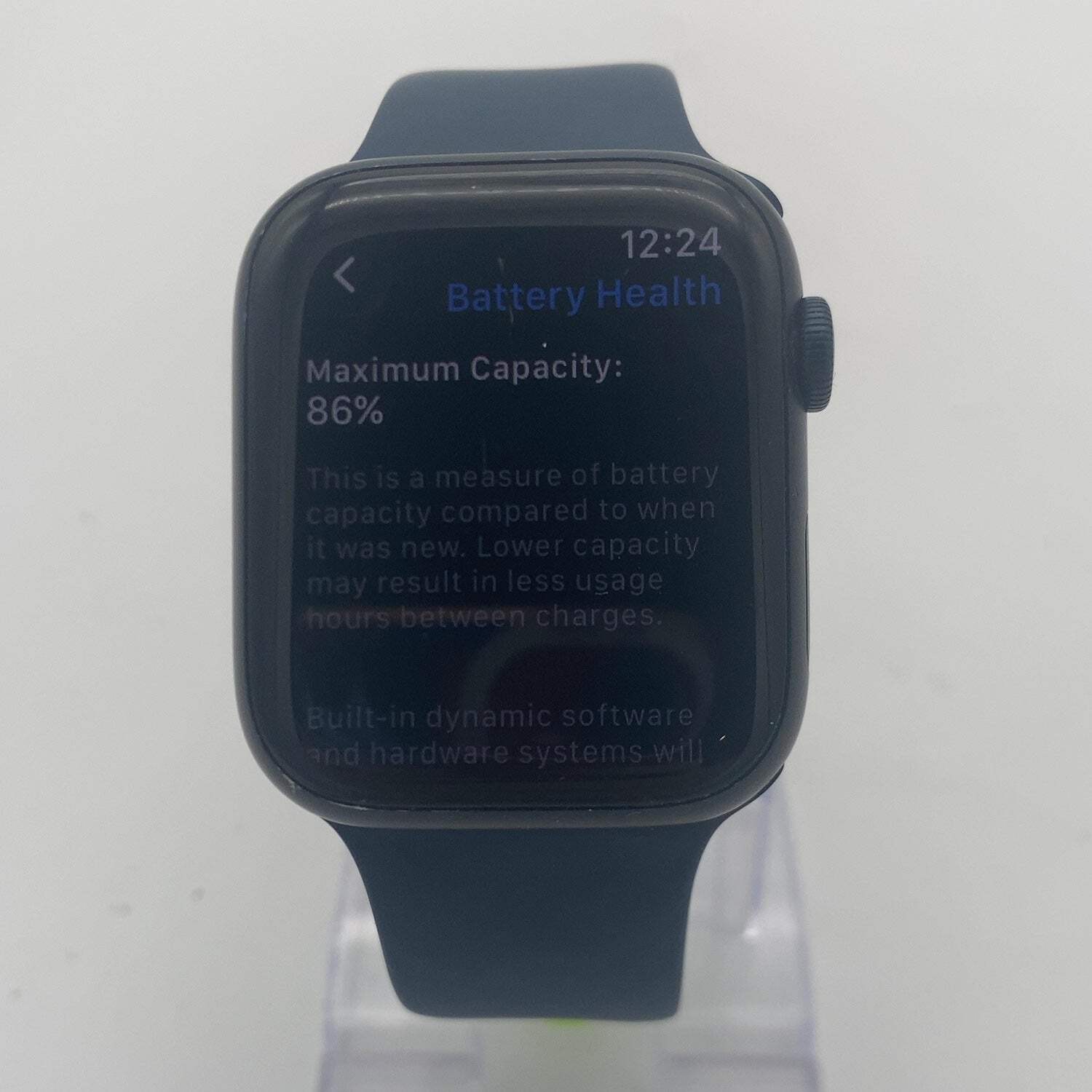 GPS Only Apple Watch Series 9 45MM Aluminum Midnight Sport Band MR9Q3LL/A
