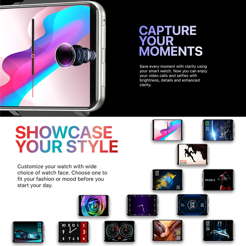 Luxury Smart Watch 4G WiFi Android Smartwatch Dual Cameras 3G+32G 2.86 inch