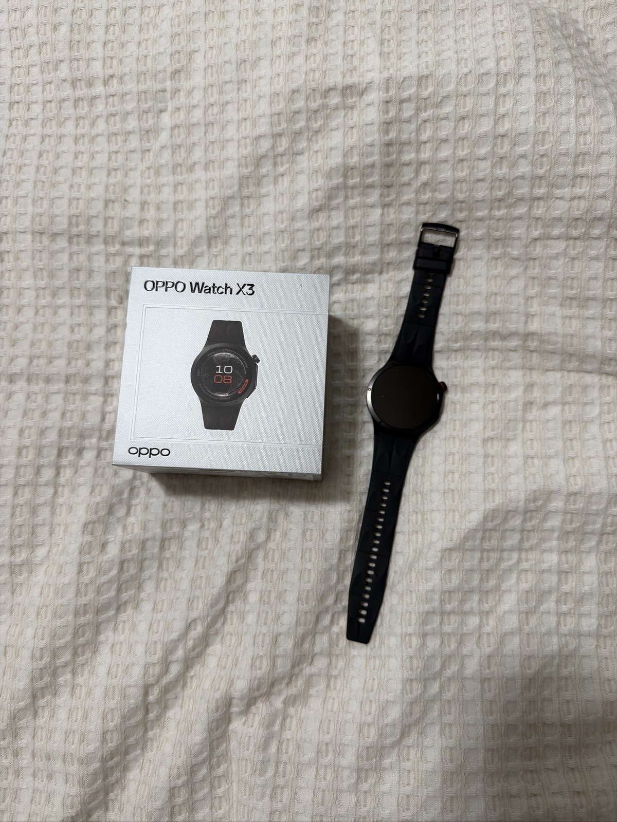 OPPO Watch X3 Black Global Wear OS – Excellent Condition