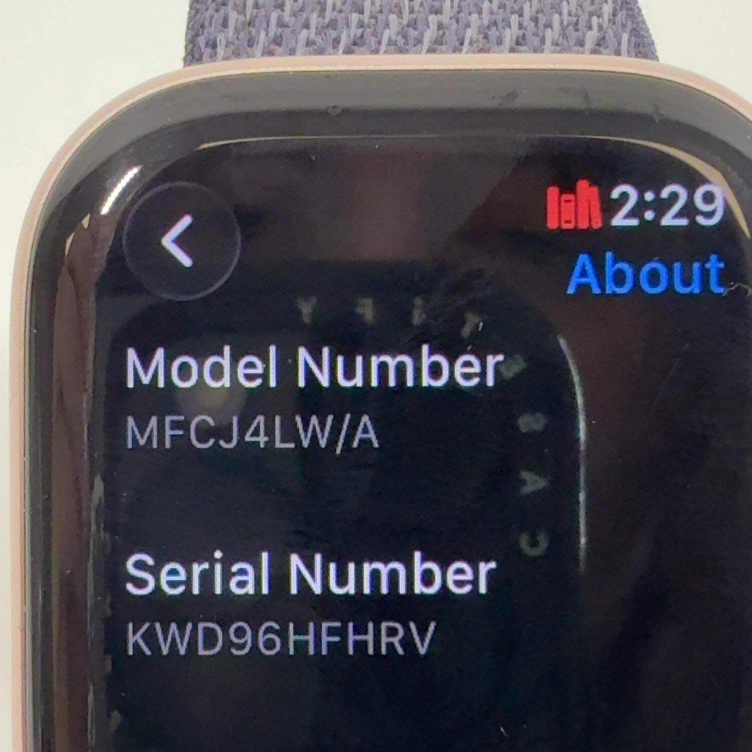 Unlocked Apple Watch Series 11 46MM Rose Gold Aluminum w/ Sport Loop MFCJ4LW/A