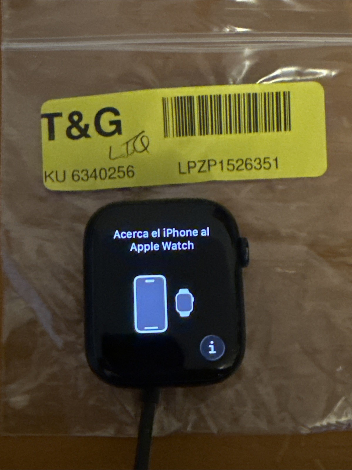 GPS Only Apple Watch Series 8 45MM Midnight Aluminum MNVL3LL/A Face Only