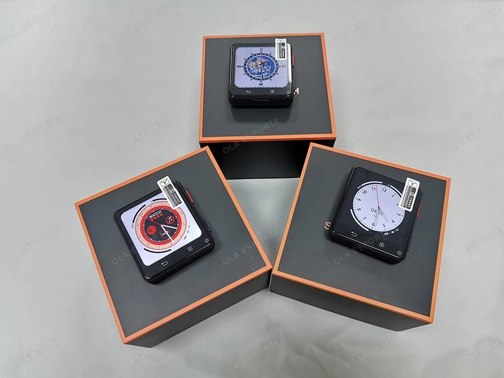 Mini Smartphone Watch Connected 0.1oz Android 11 Screen HD 2.64 ” 1200MAH