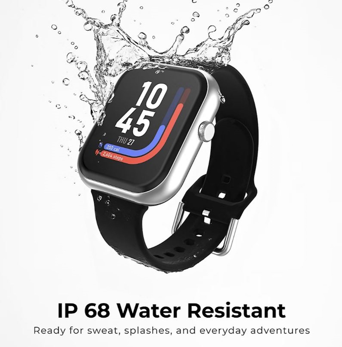 iTouch Air 5 Smartwatch Black TA5L01-G02 44mm Fitness Tracker