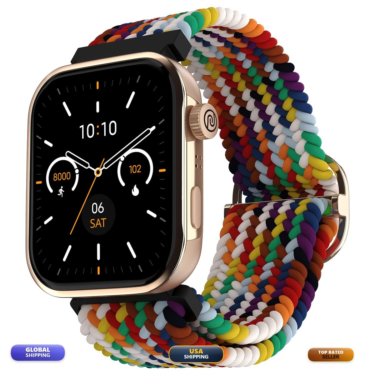 Noise Colorfit Pro 5 1.85 Amoled Display Smartwatch 7 Days Battery Bt Calling
