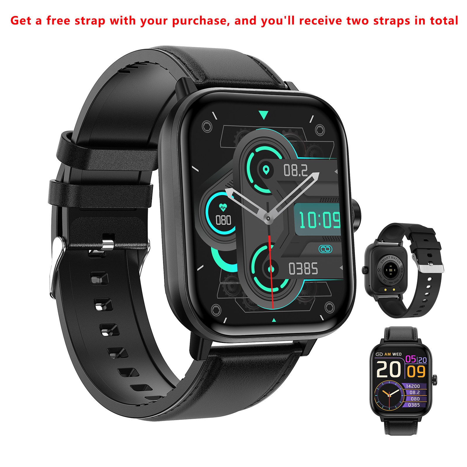 1.83″ Smart Watch W/Bluetooth Calls,Fitness Tracking,HD Display 130+ Sport Modes