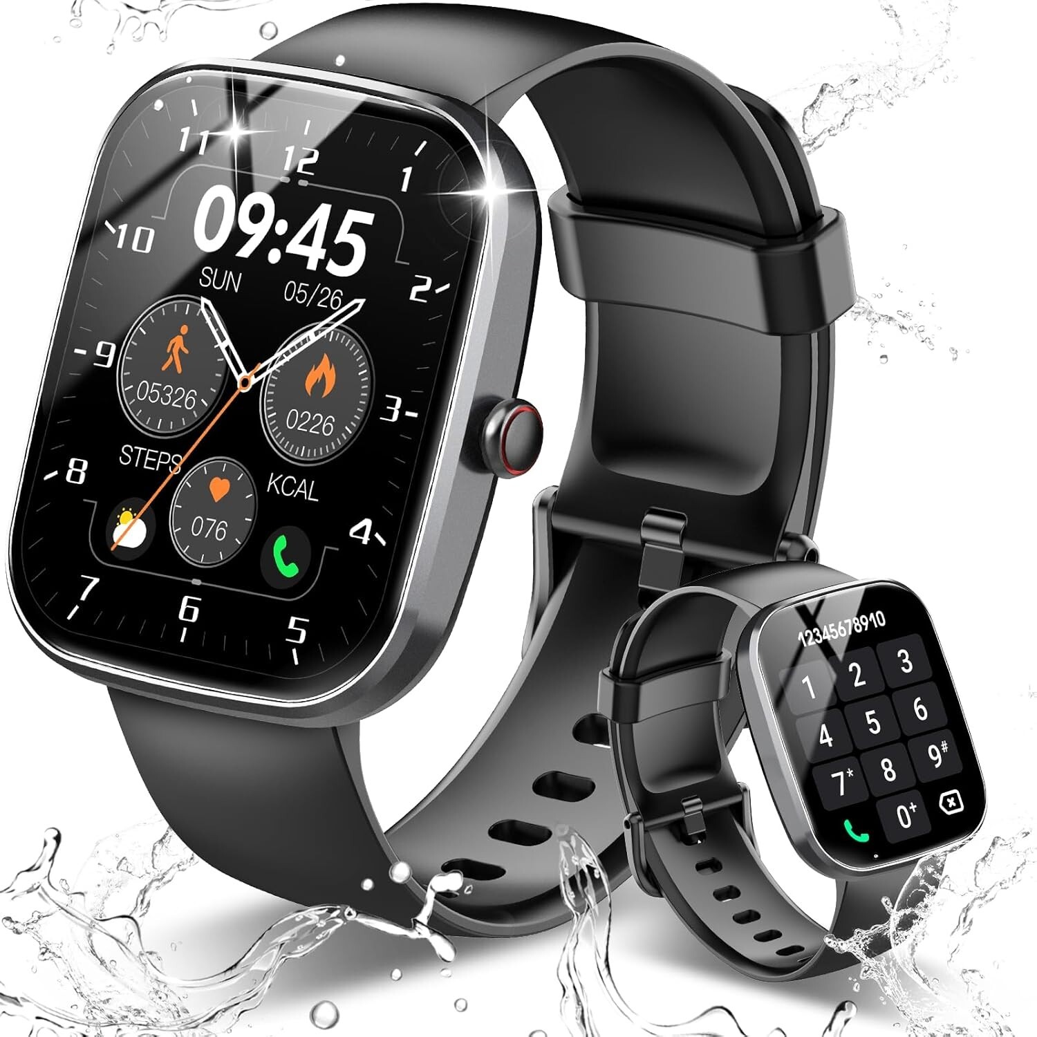Smart Watch for Men Women (Answer/Make Call) with Heart Rate/Sleep Waterproof