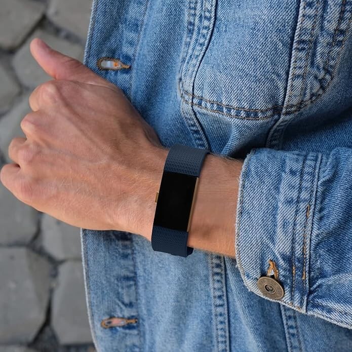 Fitbit Charge 2 Heart Rate Health & Fitness Monitor Activity Tracker -S+L Sizes