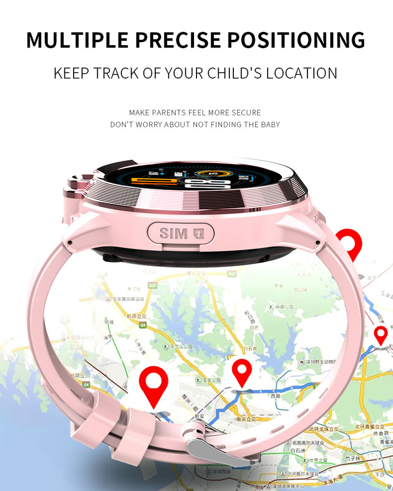 Kids Smart Watch Phone 4G Two Way Call Camera Video Call Activity Trackers