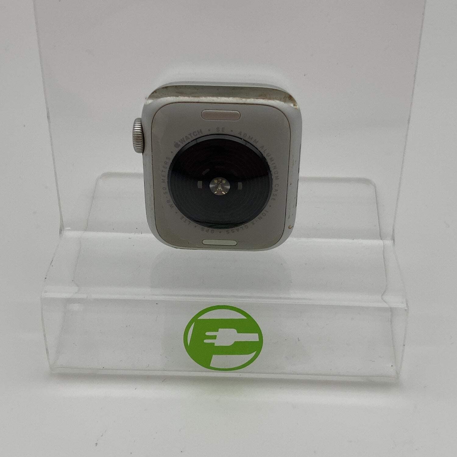 GPS Only Apple Watch SE 2nd Gen 40MM Silver Aluminum MNTP3LL/A Face Only