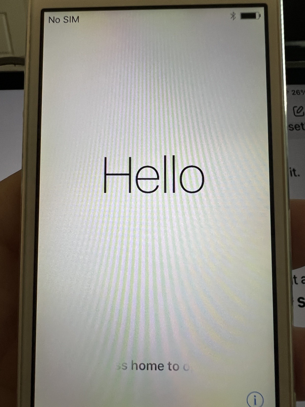 Apple iPhone 5 A1428 16GB White/Silver AT&T Smartphone – Tested, Factory Reset