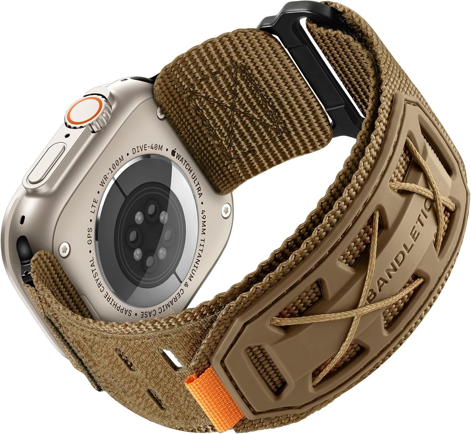 Nylon Loop Band for Apple Watch Series 10 49mm, 46mm, 45mm, 44mm, 42mm