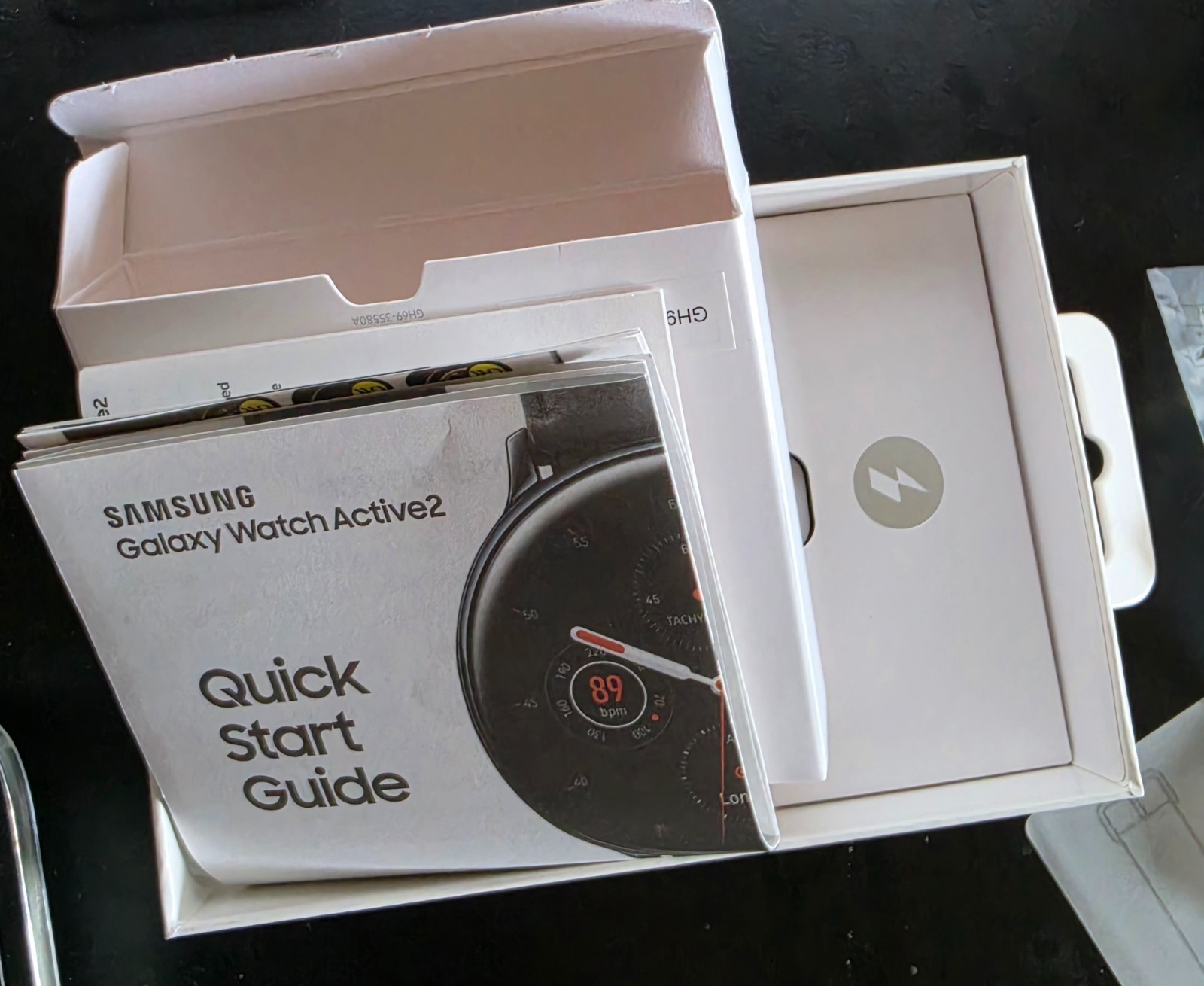 Samsung Galaxy Watch Active 2 44mm Black Stainless Steel LTE SM-R825U