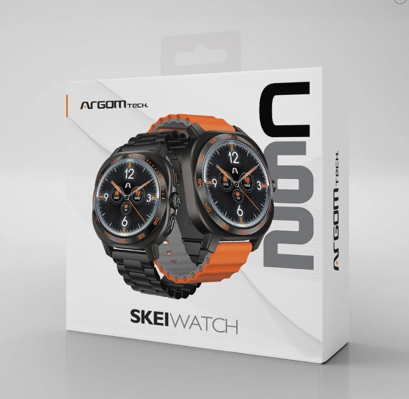 ArgomTech SkeiWatch C62 AMOLED Smartwatch BT Call AI GPS Fitness