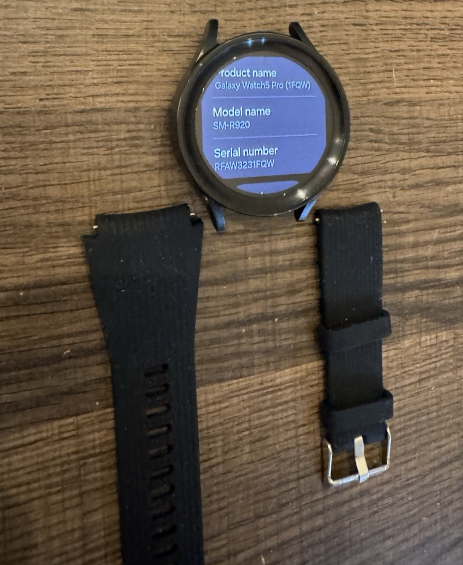Samsung Galaxy Watch5 pro SM-R920 45mm (GPS) Black Titanium OpenBox