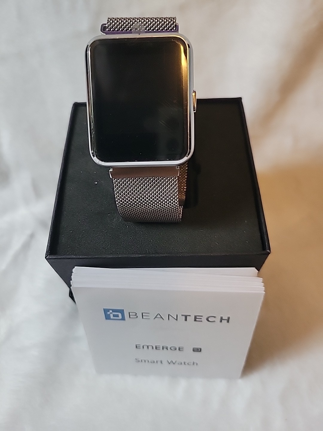 Beantech Emerge S3 Smart Watch 30 DAY BATTERYHEART RATE Fitness Tracker IP68