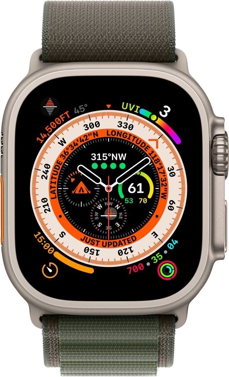 Apple Watch Ultra 2 [GPS + Cellular 49mm] Titanium Case – Used Excellent Grade