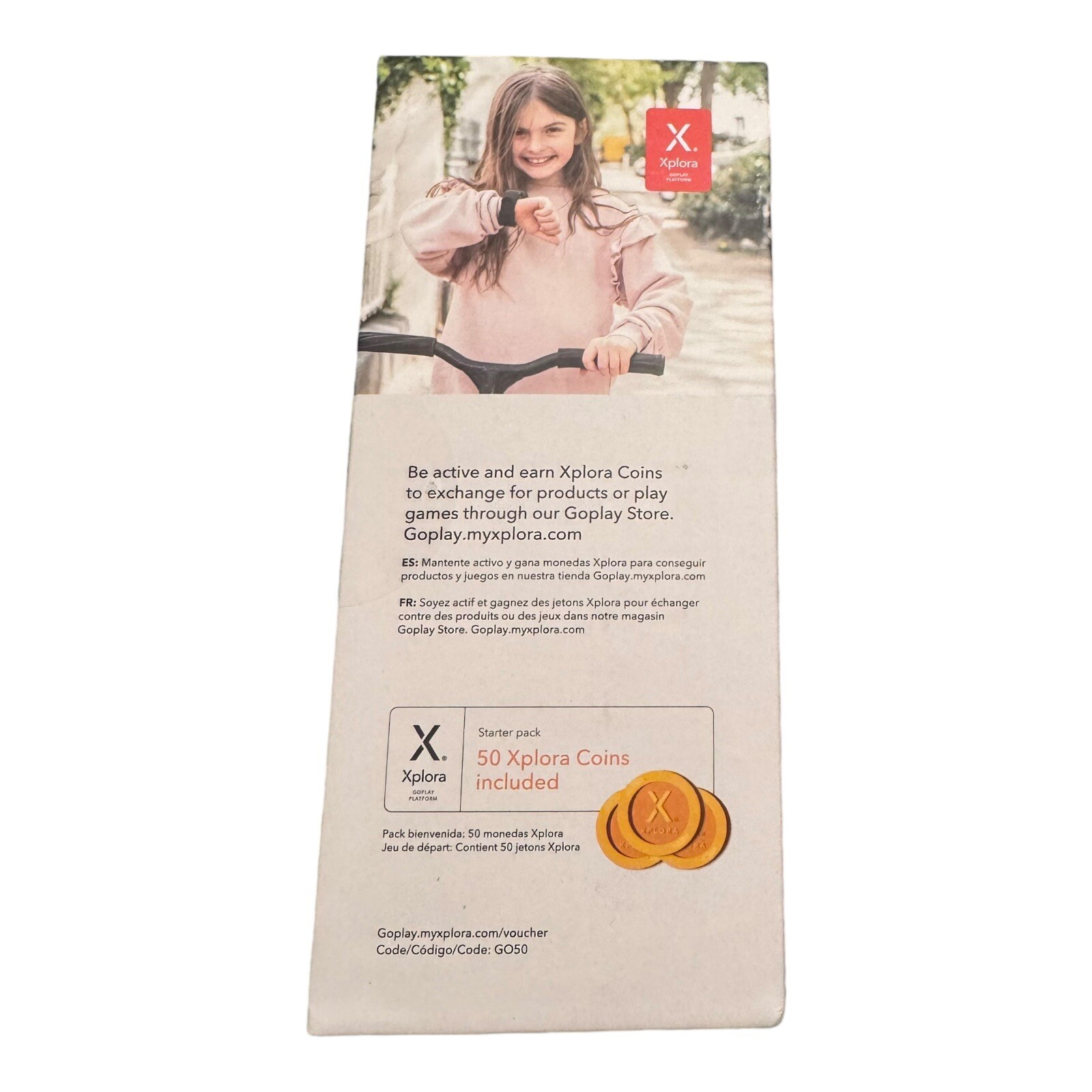 XPLORA XGO 2 – GPS Watch Phone for children (With SIM) 4G – Calls, Message & SOS