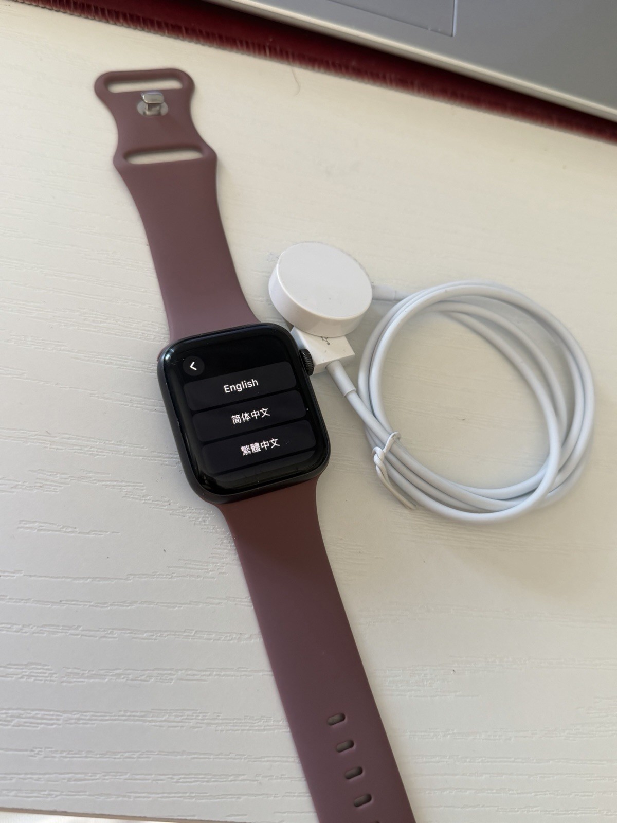 Apple Watch SE 1st Gen 44 MM Gray Aluminum Case GPS