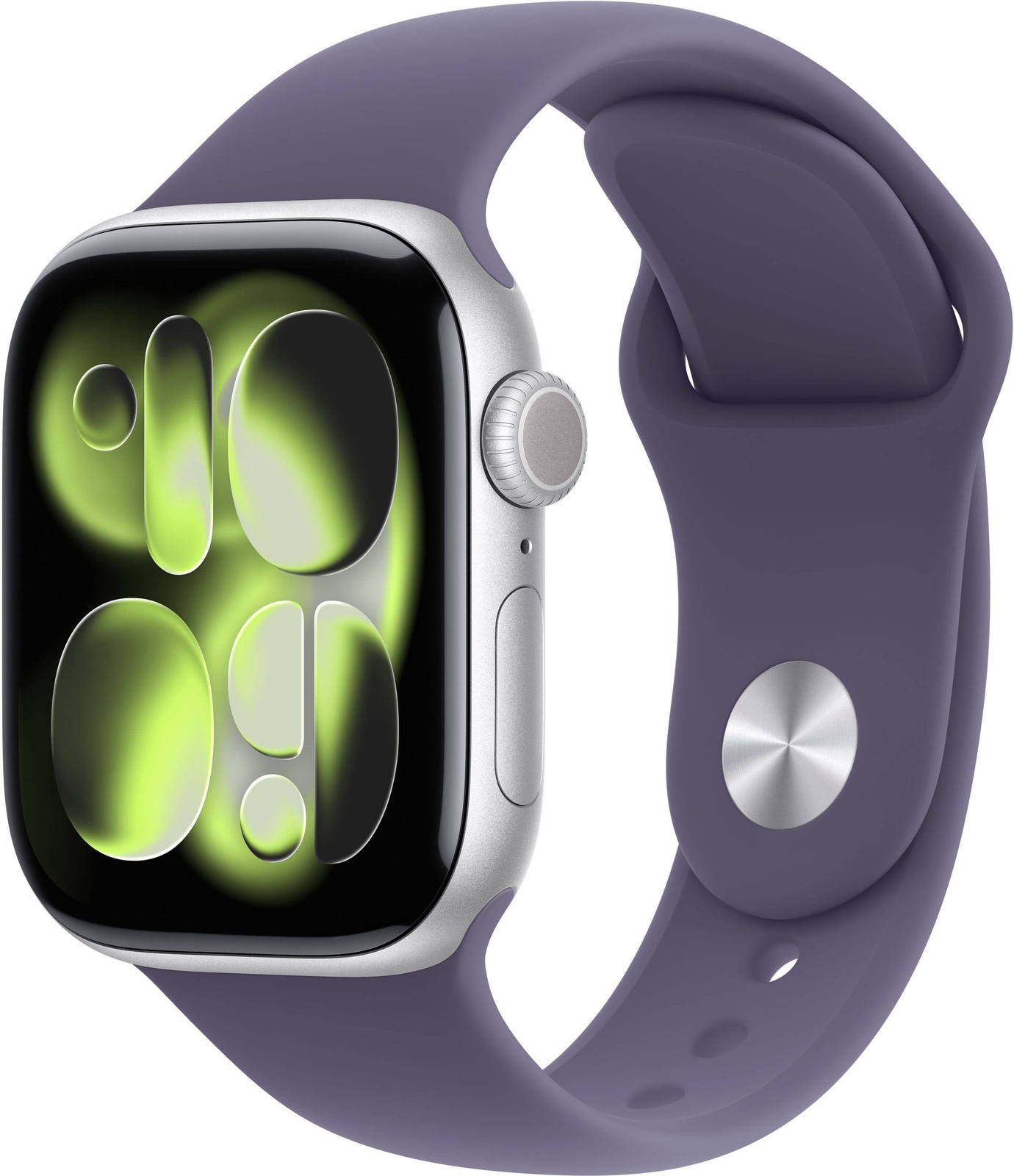 Apple Watch Gen 11 Series 11 42mm Silver Aluminum – Purple Fog Sport Band