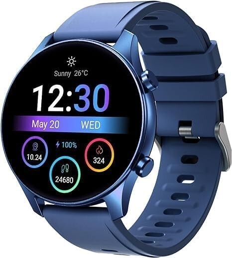 NEW 2025 Smart Watch Women Heart Rate For iPhone Android Bluetooth-Black